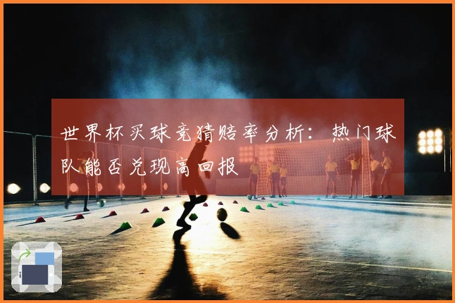世界杯买球竞猜赔率分析：热门球队能否兑现高回报